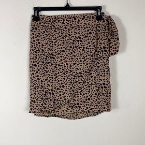 Blue Life Leopard Skirt.